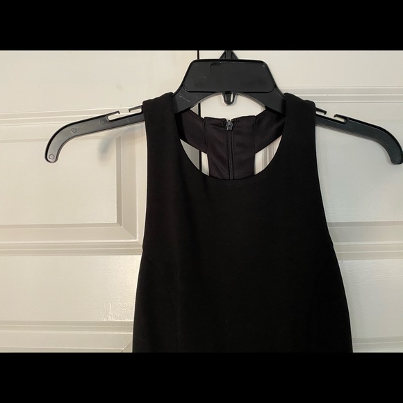 HP🎉 Lulu’s Black cutout & about skater dress LBD - Picture 6 of 16